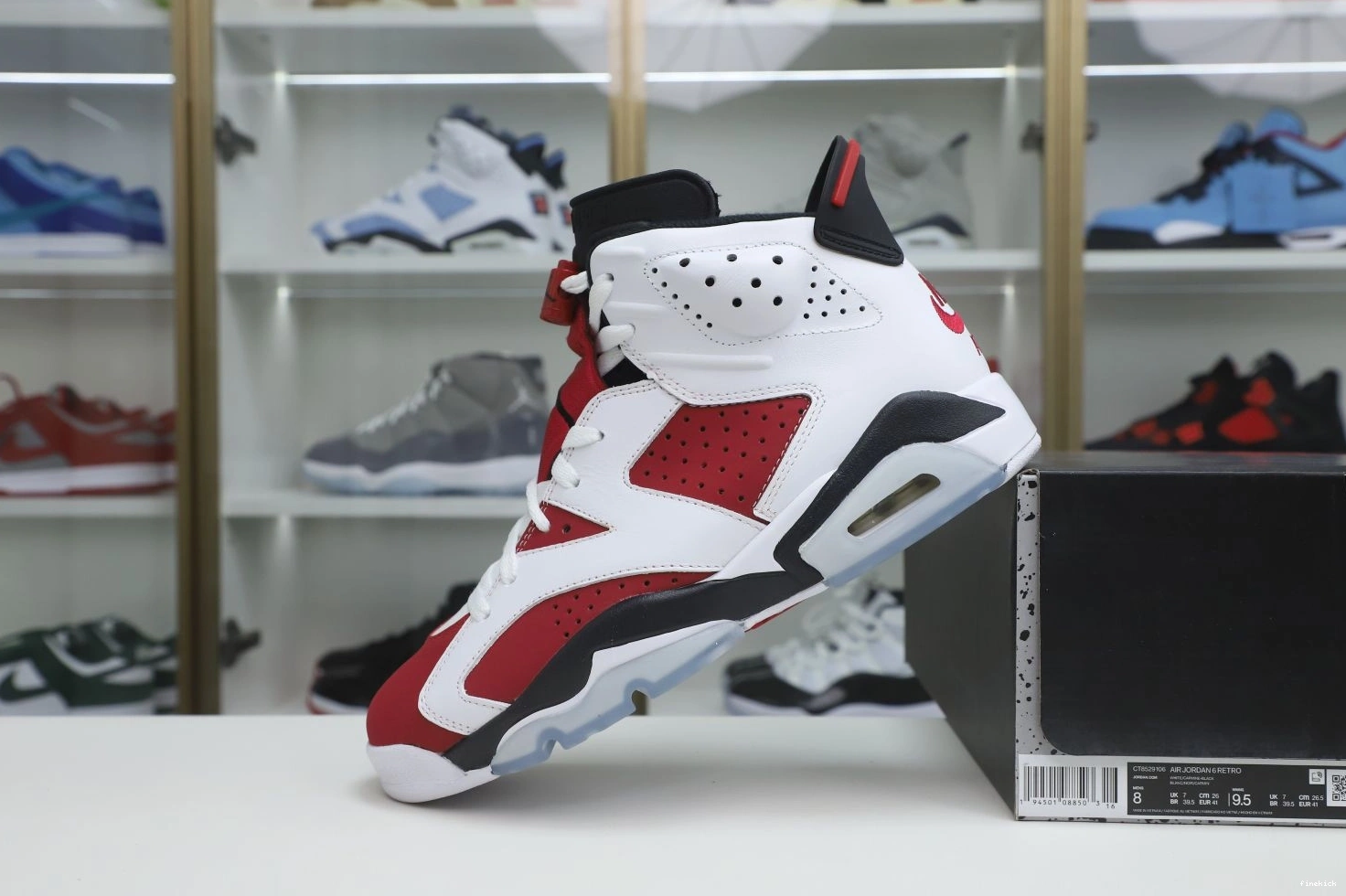 AIR RETRO OG 2021 'CARMINE' 6 JORDAN 0921